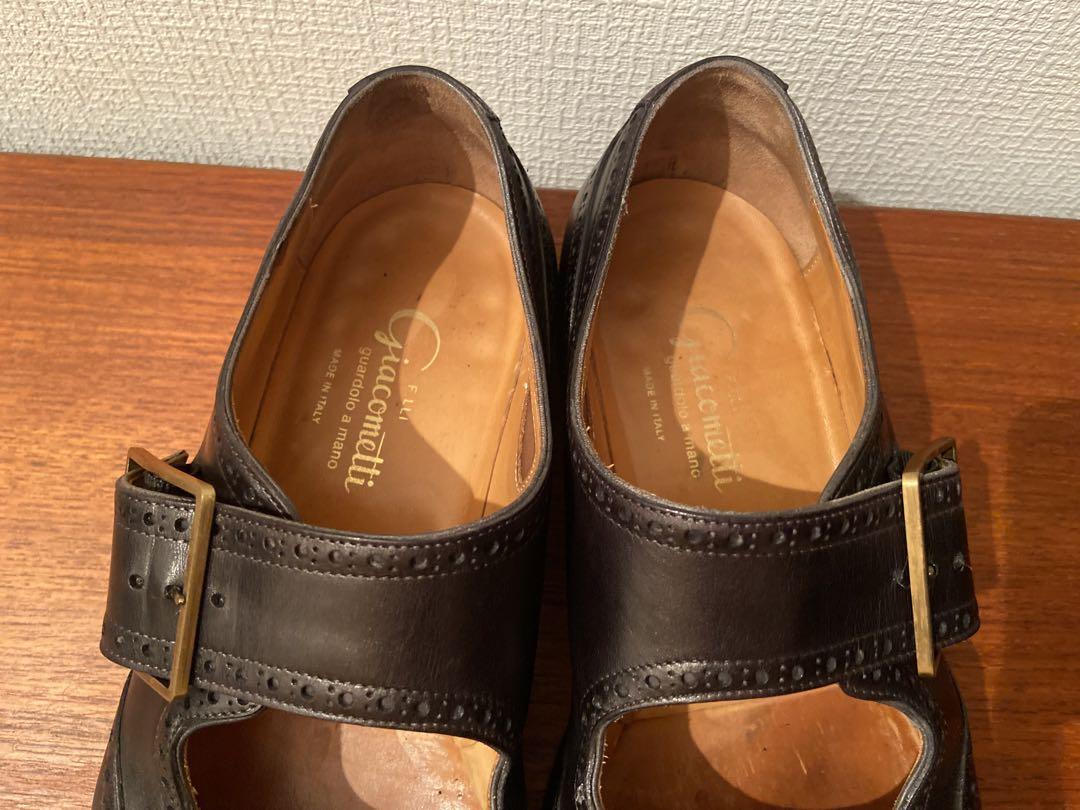 f.lli giacometti ジャコメッティ　シューズ　サンダル　レザー