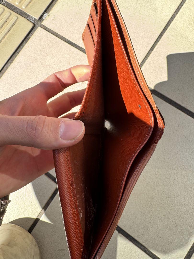 Louis Vuitton 二つ折り財布 ブラウン