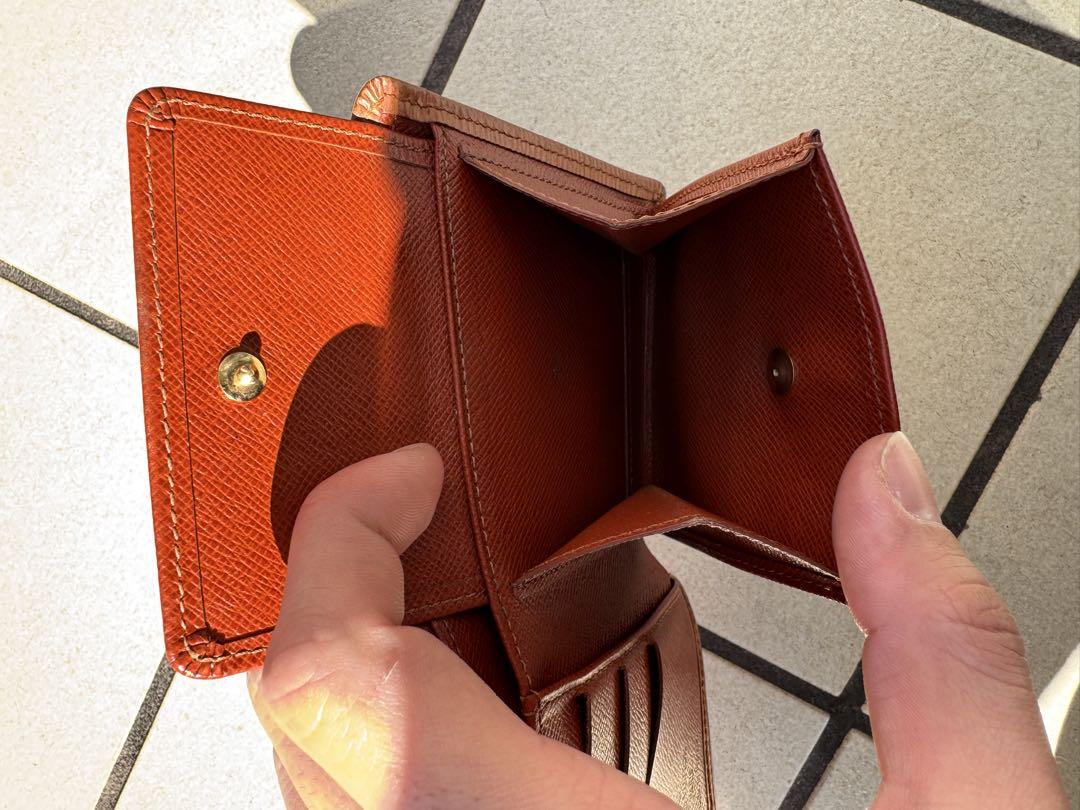 Louis Vuitton 二つ折り財布 ブラウン