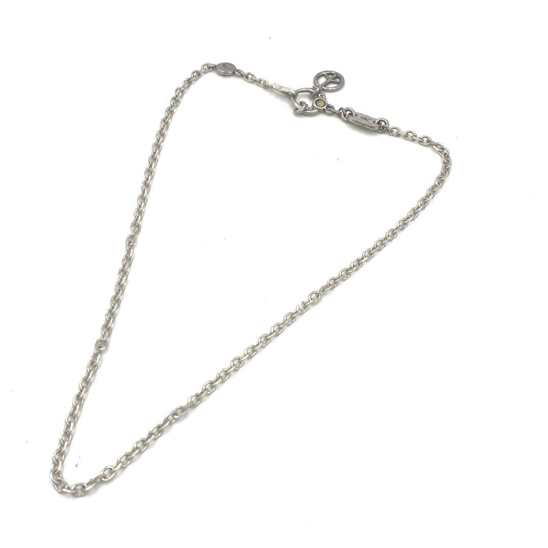 シルバー925 silver ネックレス　チョーカー　ピースマーク　ドル　円