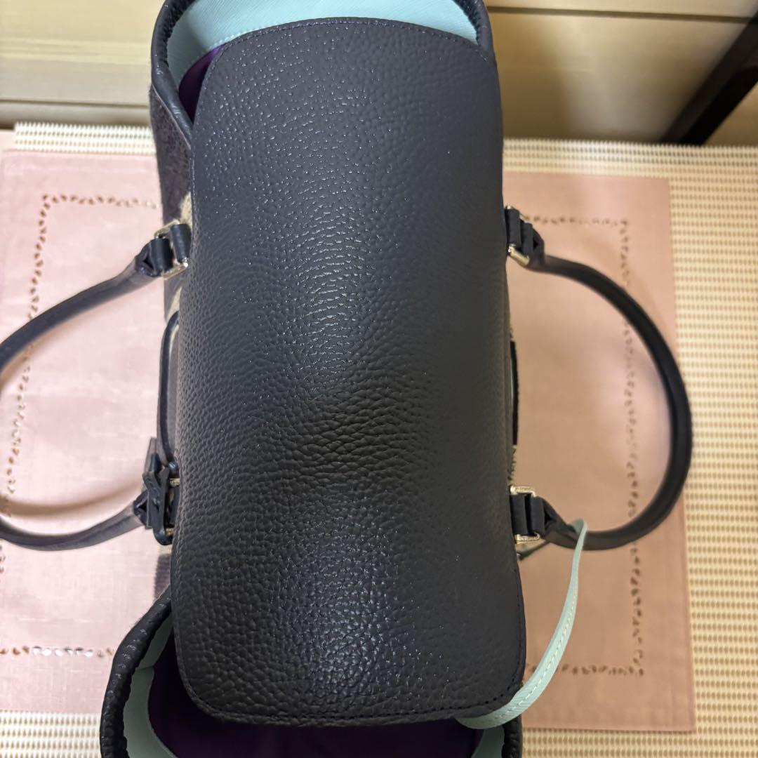 A.D.M.J. ストライプ トートバッグ 未使用に近い