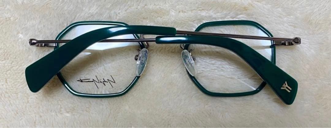 新品 Yohji Yamamoto ヨウジ ヤマモト 眼鏡 オクタゴン グリーン 新品 Yohji Yamamoto ヨウジ ヤマモト 眼鏡 オクタゴン グリーン