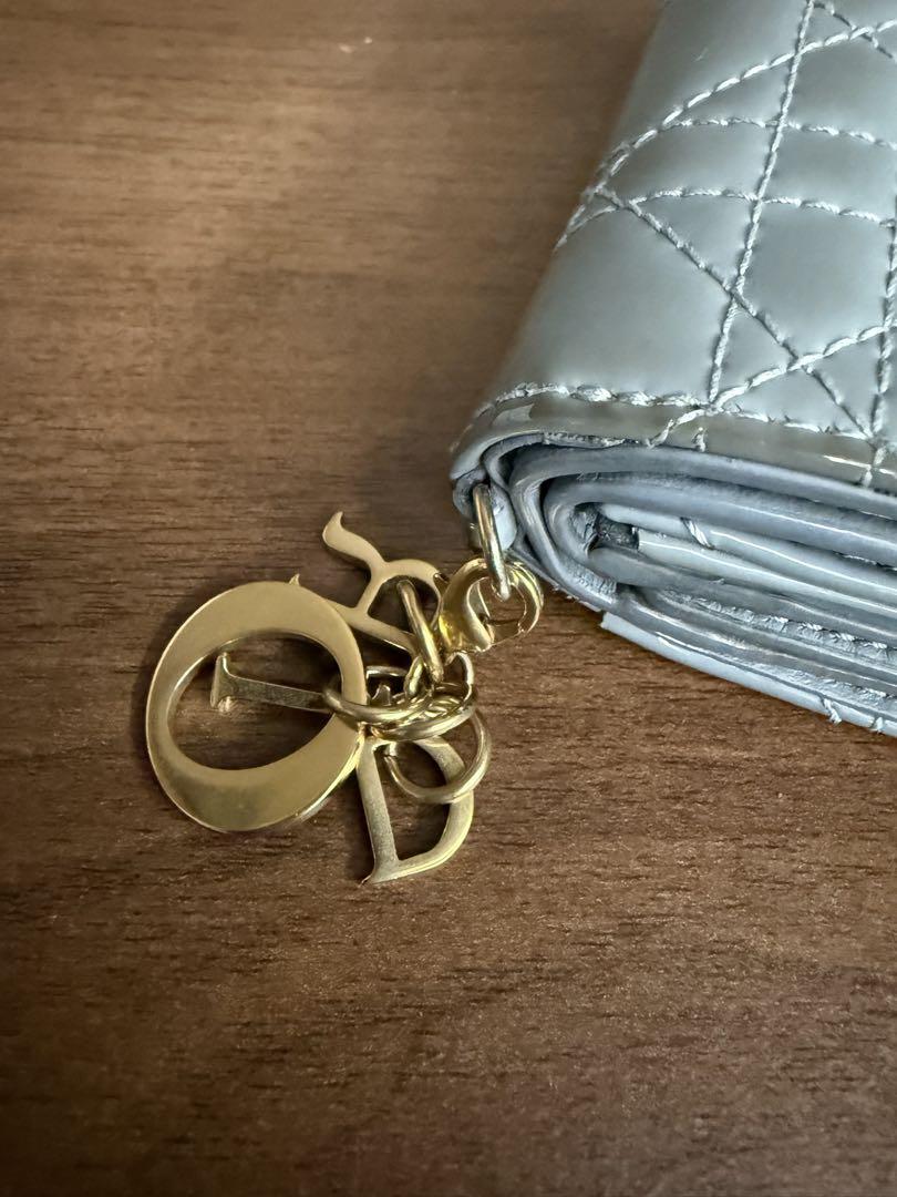 期間限定お値下げ　Dior グレー 三つ折り財布
