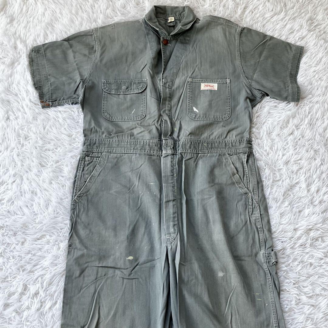 新発売の POWER パワーハウス HOUSE 70s 60s つなぎ オールインワン パンツ