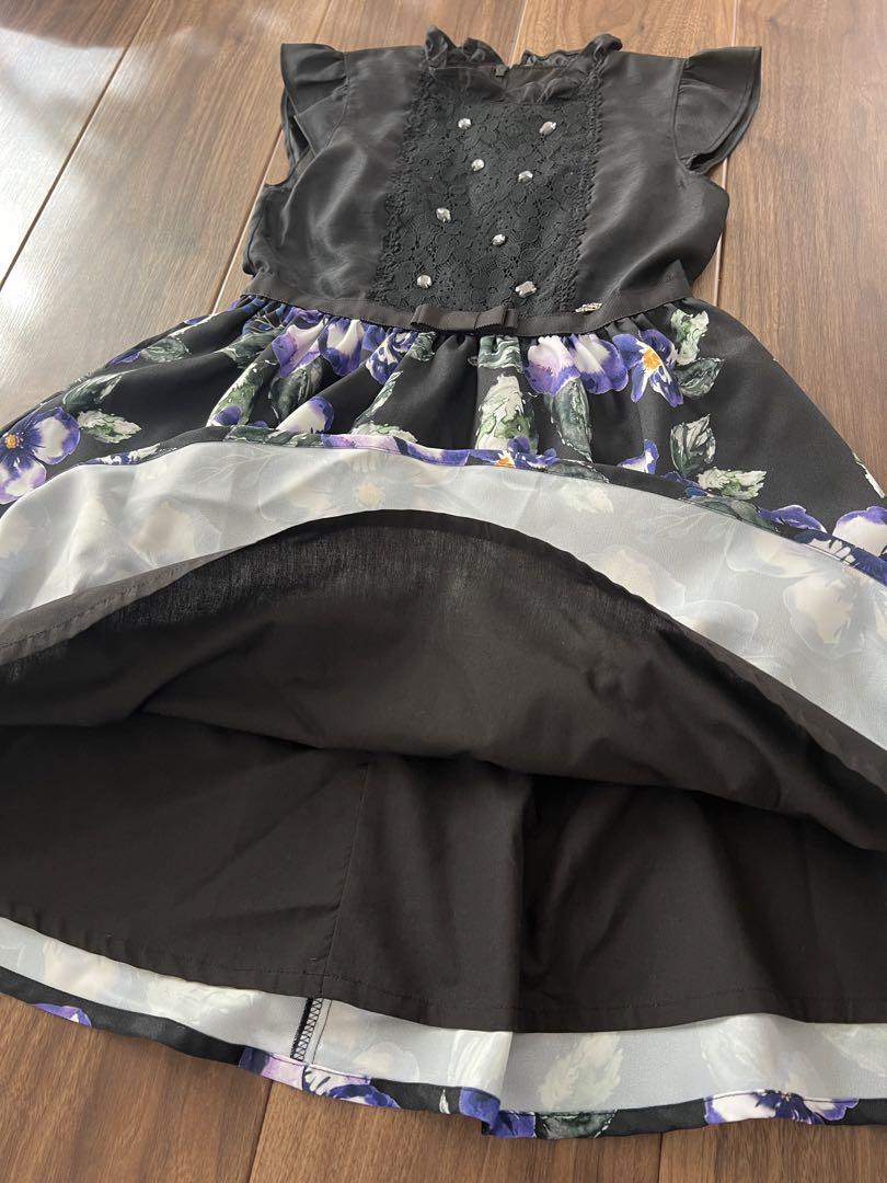 ANNA SUI  mini フォーマル　ワンピース 140 花柄