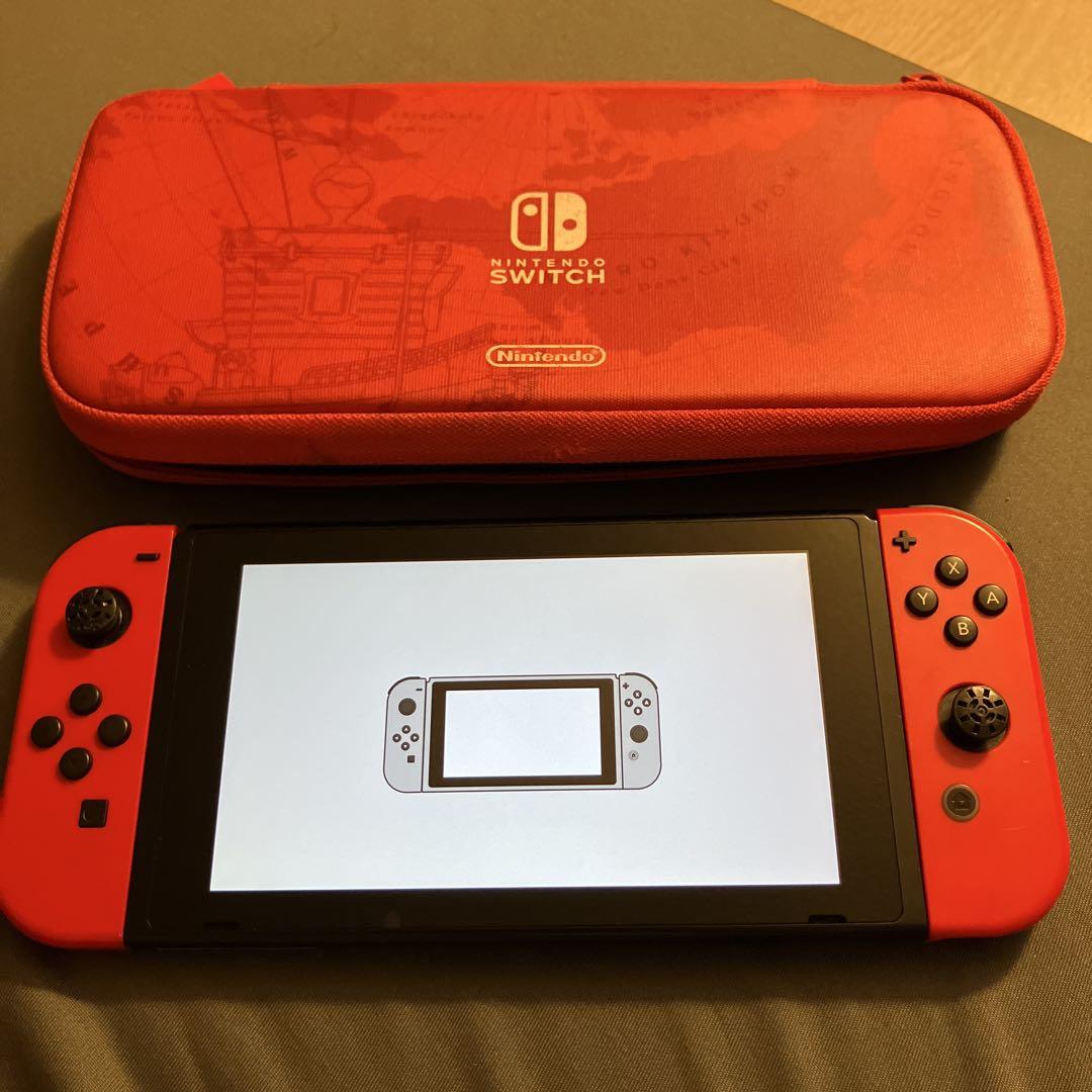 Nintendo Switch 赤 本体 ジャンク - メルカリ