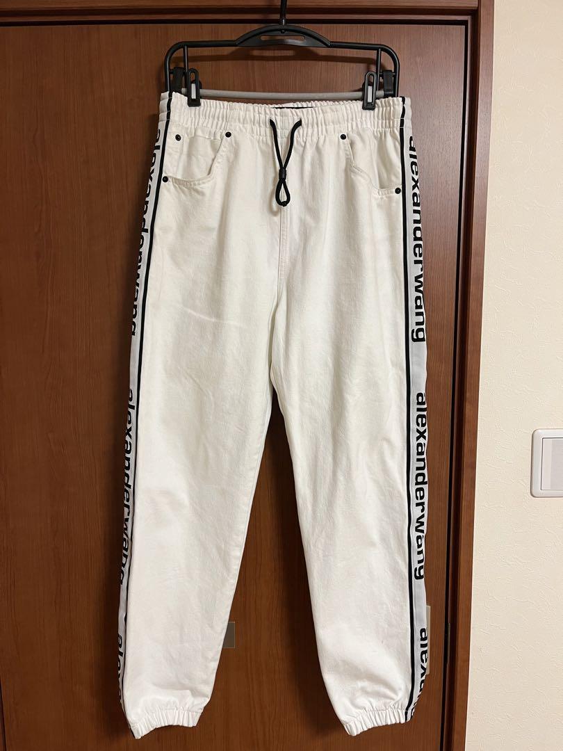 alexanderwang トラックパンツ デニム ジョガーパンツ サイドライン