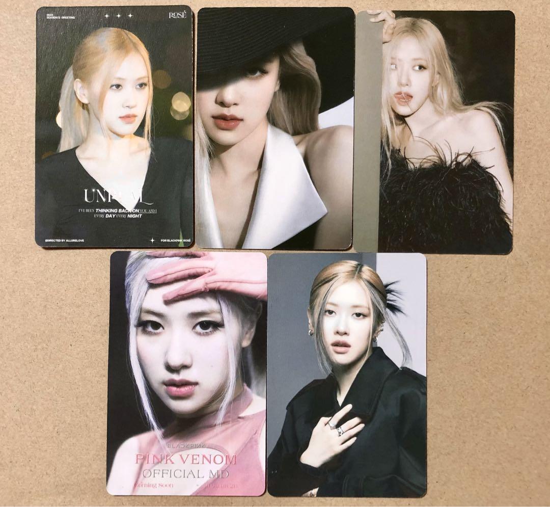 blackpink ロゼトレカrose