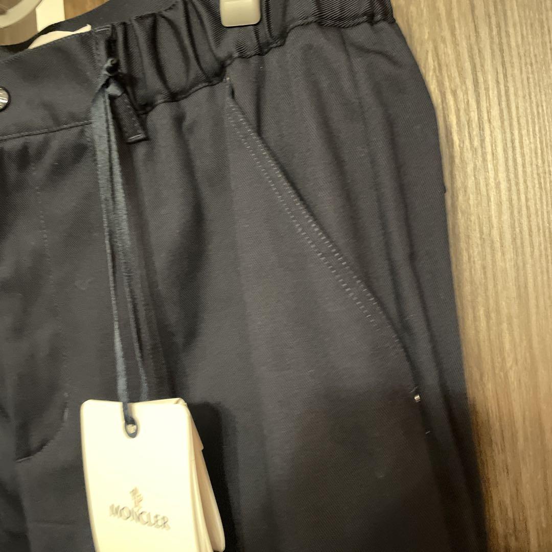 モンクレールMONCLER コットンギャバジン素材　パンツ　2024春夏新作