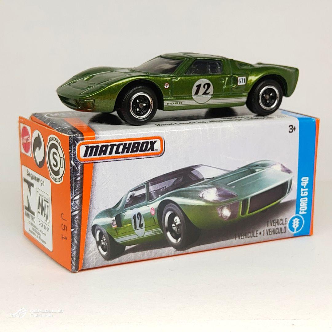 マッチボックス フォード GT40 傷汚れなし超美品 外箱付き
