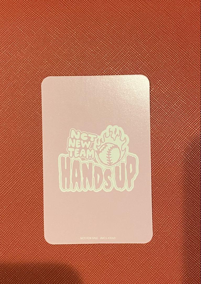 NCT WISH NEW TEAM リク トレカ　Hands up Ver.B