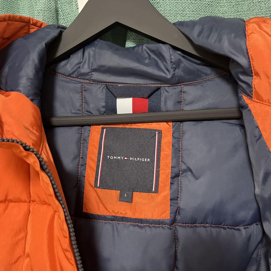 【TH WARM】Tommy Hilfiger オレンジ ジャケット L