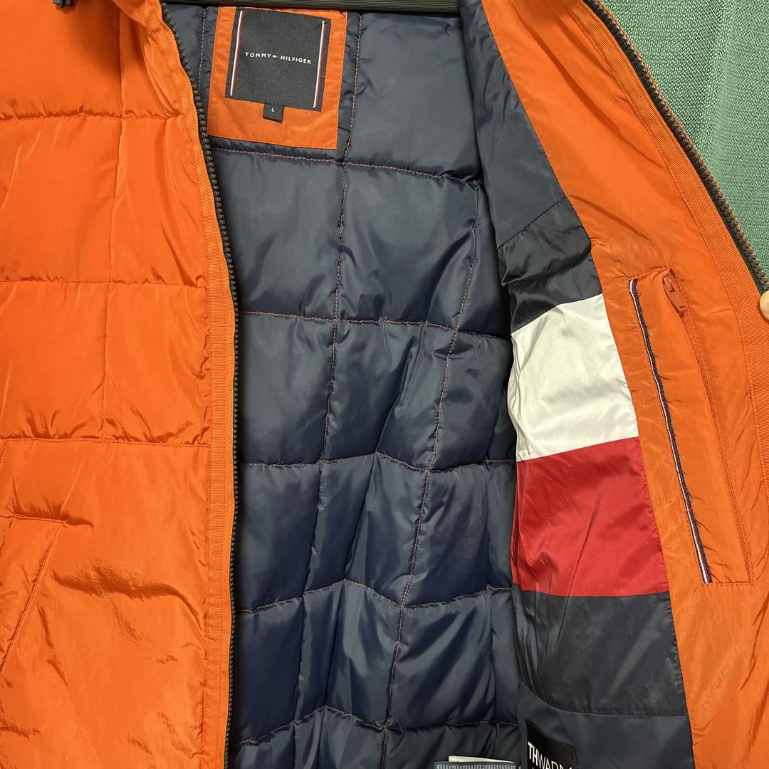 【TH WARM】Tommy Hilfiger オレンジ ジャケット L