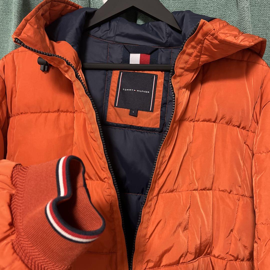 【TH WARM】Tommy Hilfiger オレンジ ジャケット L