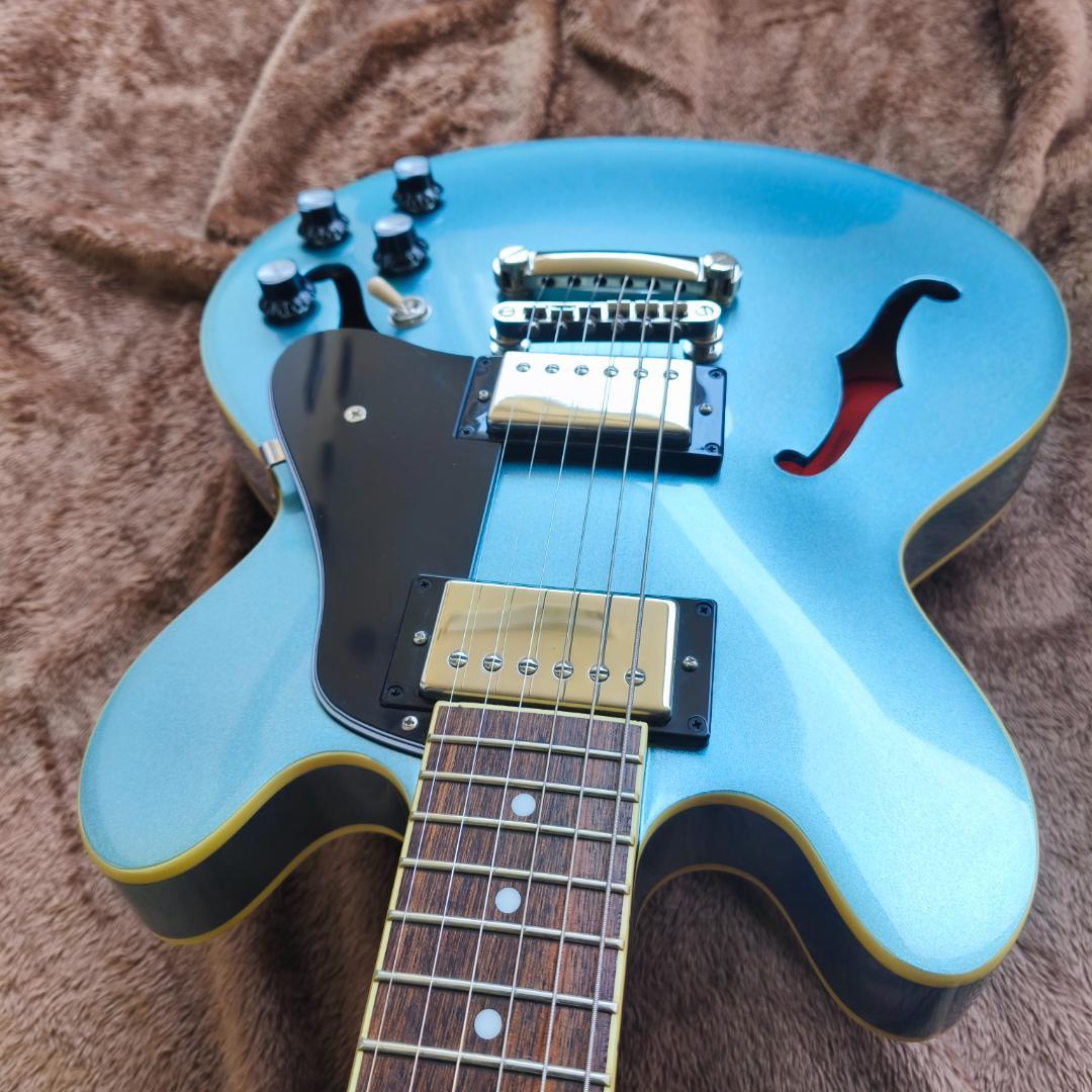 廃盤 超美品 Epiphone ES-339 Pelham Blue エピフォン