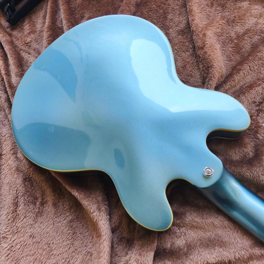 廃盤 超美品 Epiphone ES-339 Pelham Blue エピフォン