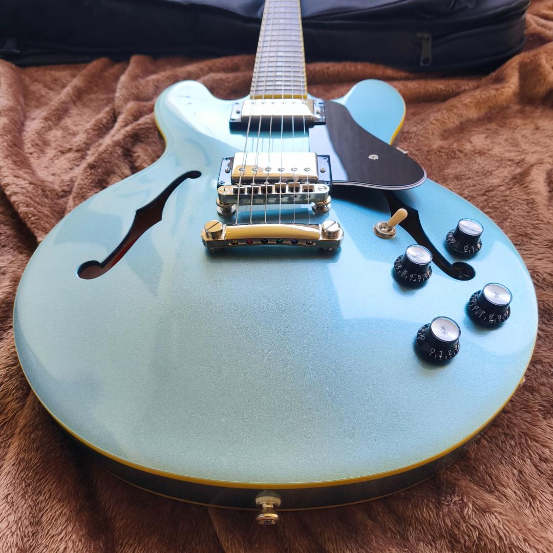 廃盤 超美品 Epiphone ES-339 Pelham Blue エピフォン