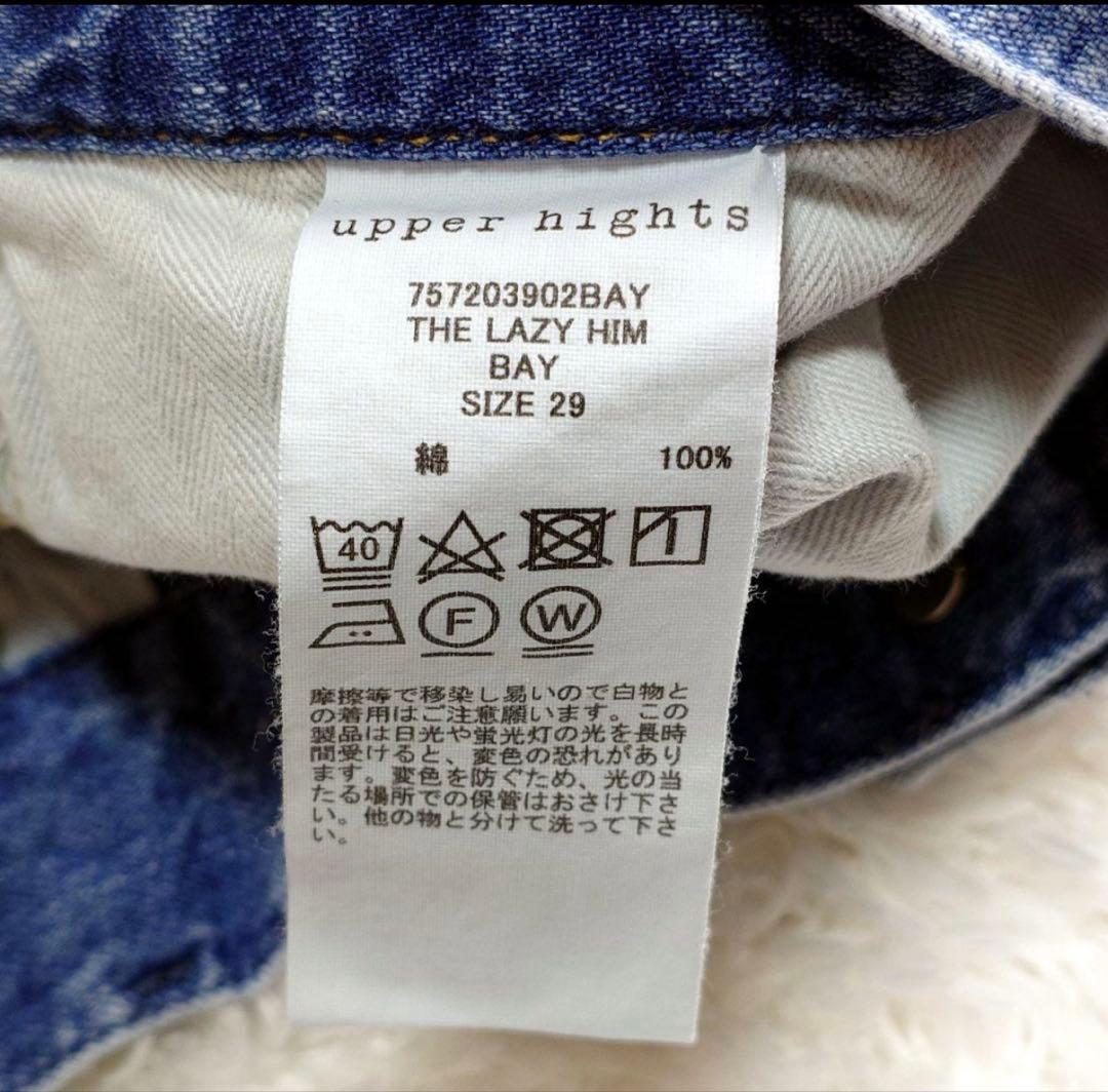 upper hights THE LAZY HIM ワイドストレート2XL(3L)・upper hights