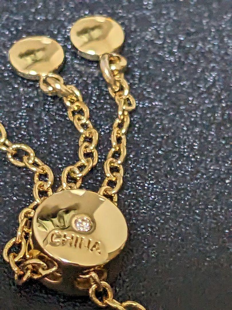 COACH キルテッド シグネチャー ビーズスライダー ブレスレット