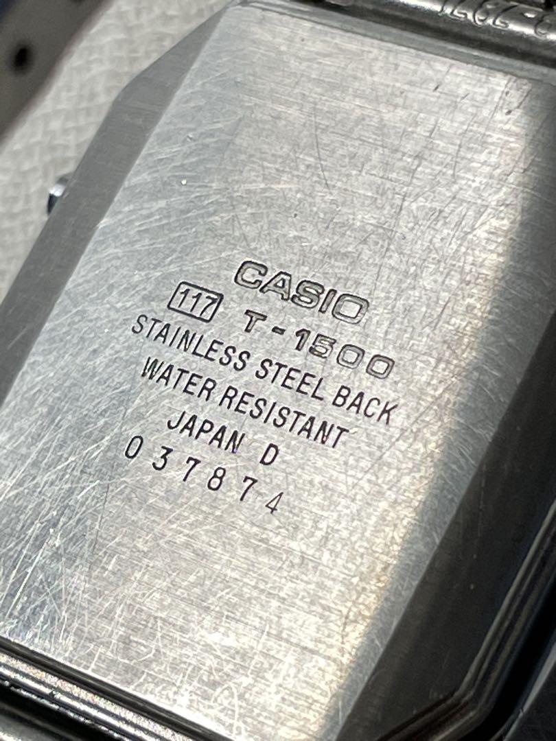 時計 CASIO T-1500 WALKING DICTIONARY