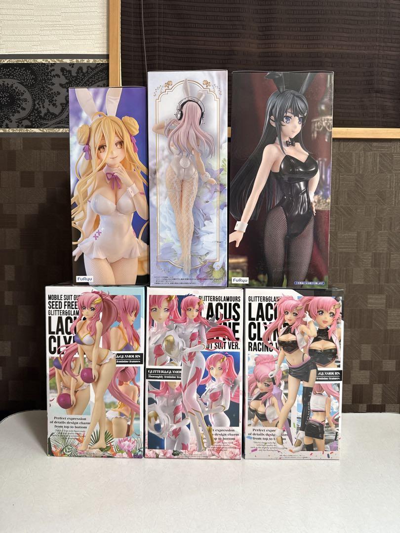 フィギュア　まとめ売り　6点(すーぱーそに子　星宮六喰　桜島麻衣　ラクス)