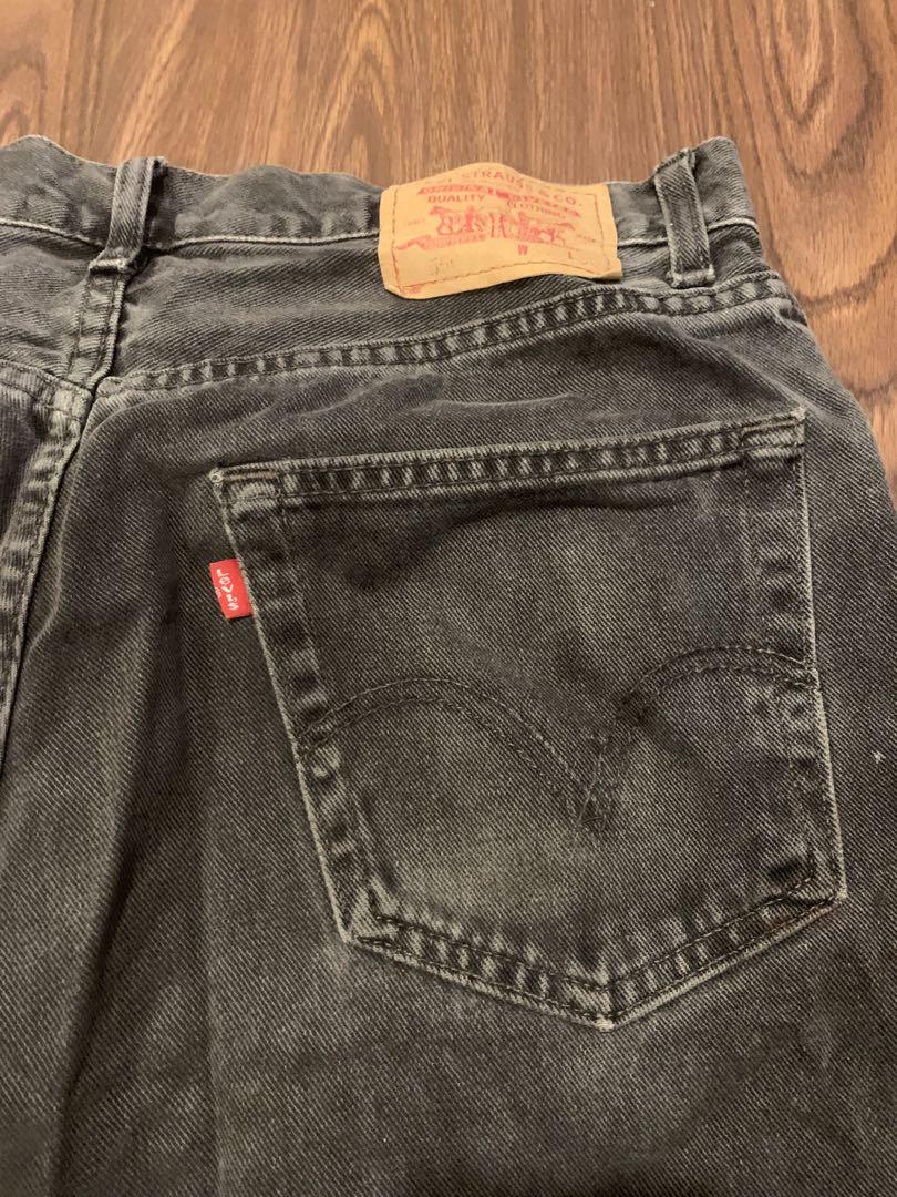 Levi's 550 Relaxed Fit Jeans ダークグレー