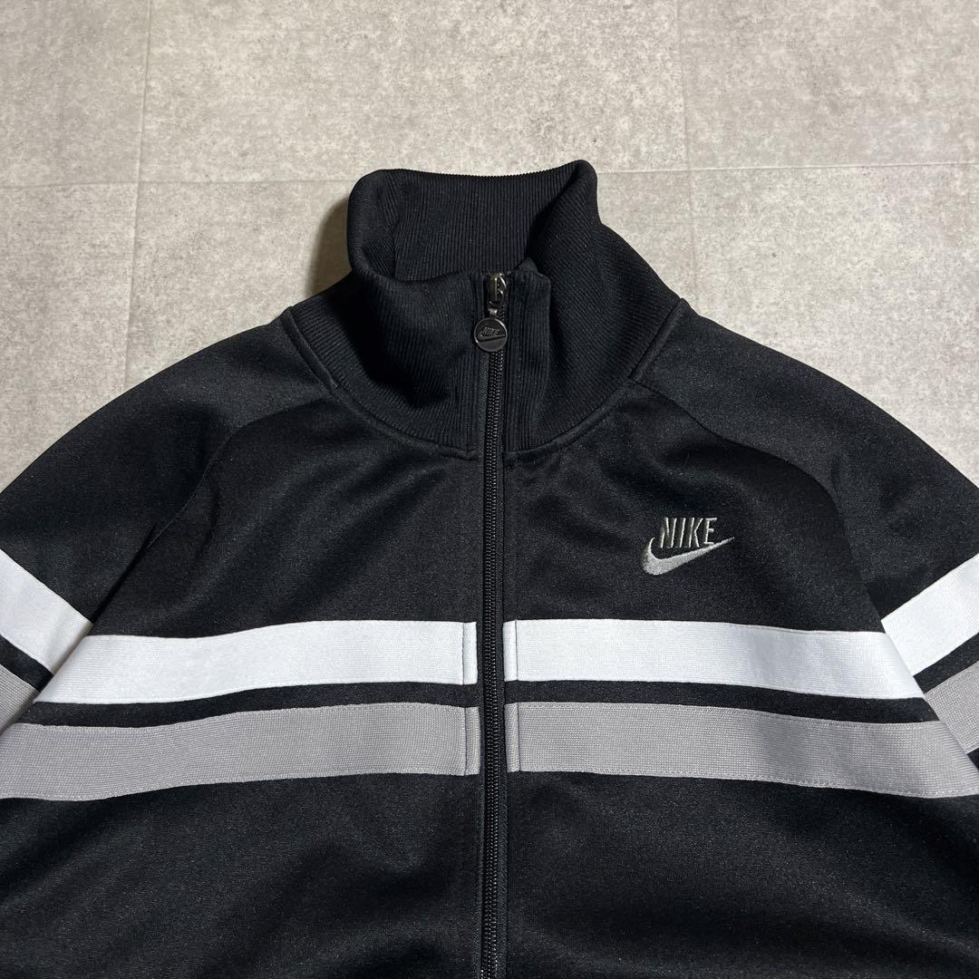 ナイキ NIKe 00s トラックジャケット ブラック ライン L