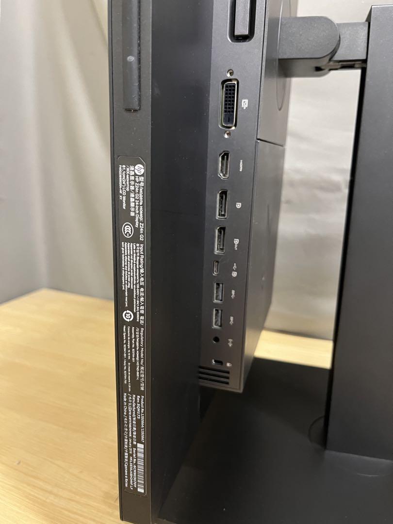 HP Z24n G2 24インチモニター　PS4対応　回転機能　高さ調節