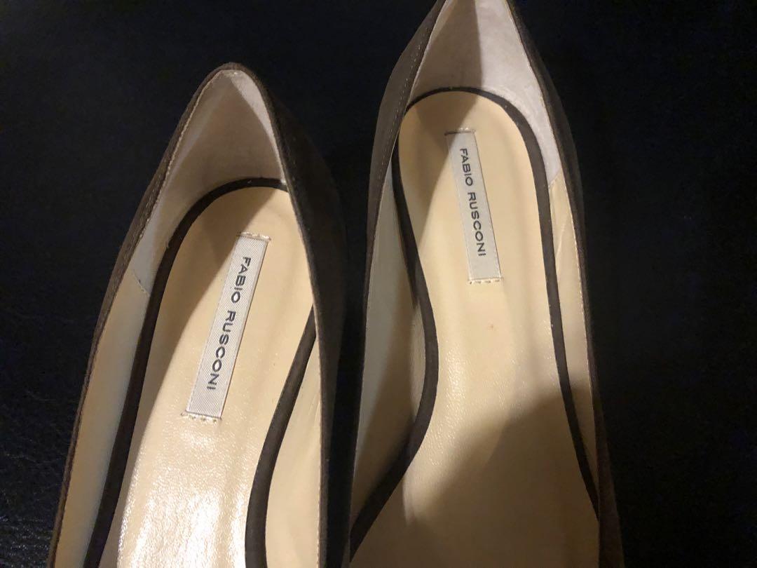【新品同様】FABIO RUSCONI ファビオルスコーニ　パンプス 36.5