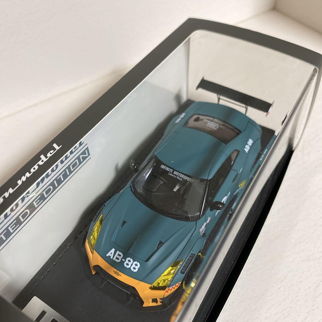ミニカー 1/43 LBWK LB-WORKS GT-R R35 type 2