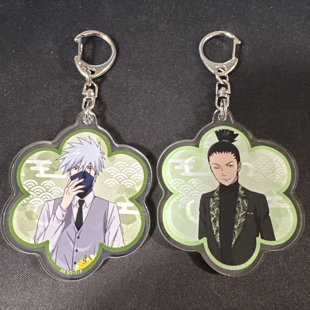 韓国ブランド通販サイト 疾風伝 NARUTO 花ver メルカリ - アクリルキーホルダー はたけカカシ ストラップ