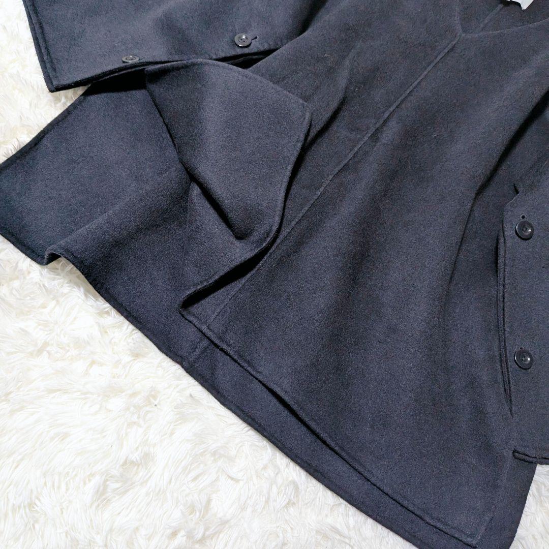 nha518です！美品✨COS V-NECK WOOL CAPEウール