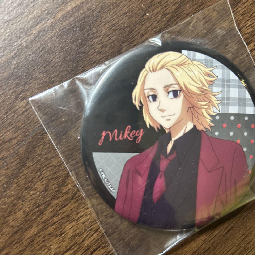 東京リベンジャーズ　MIKEY グリッター缶バッジ 　GIGO限定　マイキー 東京リベンジャーズ グリッター缶バッジ～Japanese style