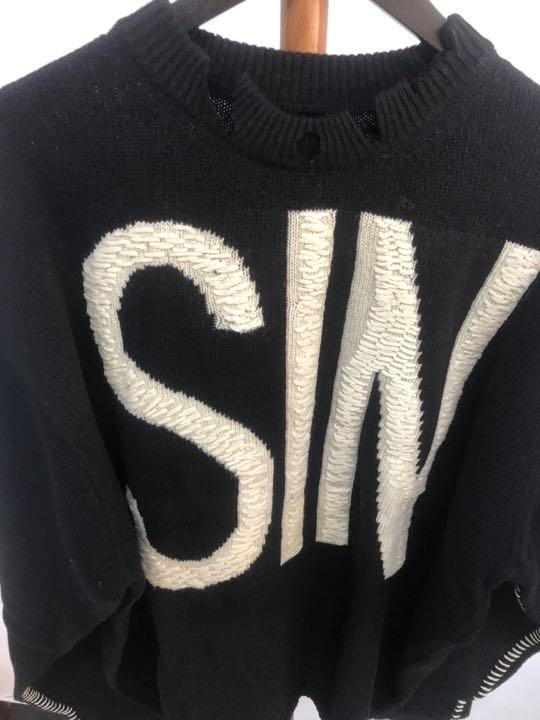 SAINT MICHAEL WOOL SWTER SIN セントマイケル www.krzysztofbialy.com