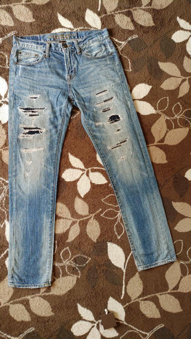 究極のストレッチ素材‼️★AMERICAN EAGLE ダメージ加工 スキニー