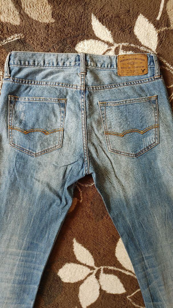 究極のストレッチ素材‼️★AMERICAN EAGLE ダメージ加工 スキニー