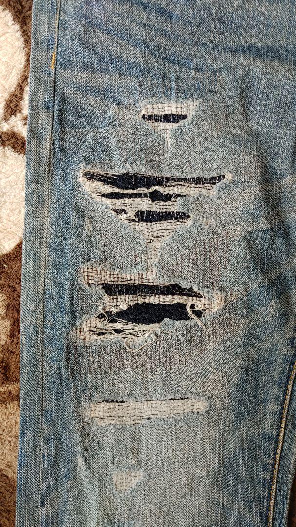 究極のストレッチ素材‼️★AMERICAN EAGLE ダメージ加工 スキニー