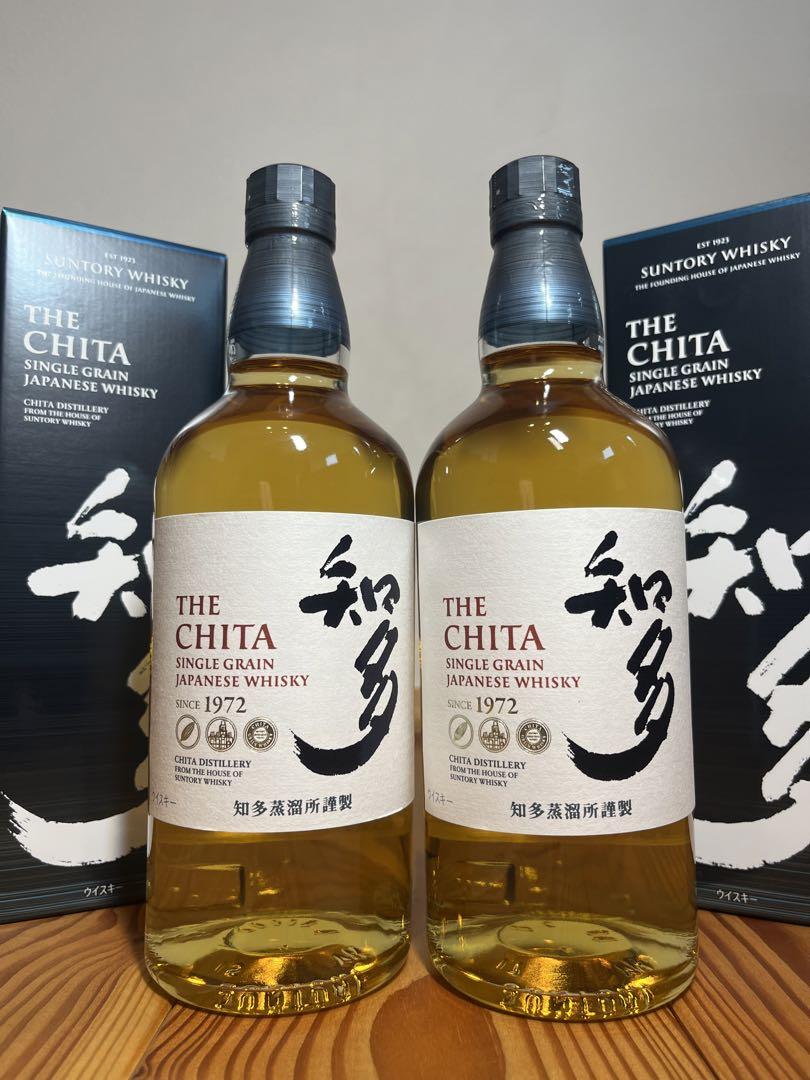 【新品】サントリー知多（ちた）グレーンウイスキー700ml化粧箱付き×2本セット