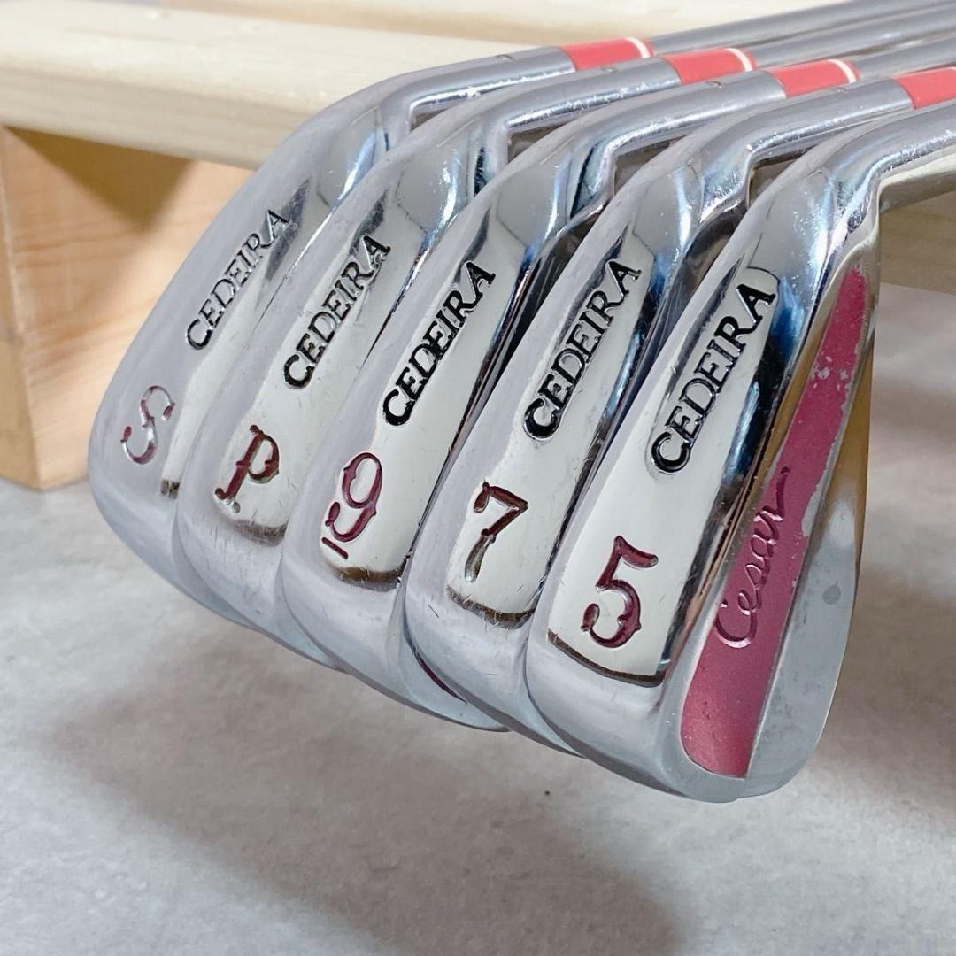 W401 CEDEIRA Cesar レディース ゴルフ クラブセット 9点 紫