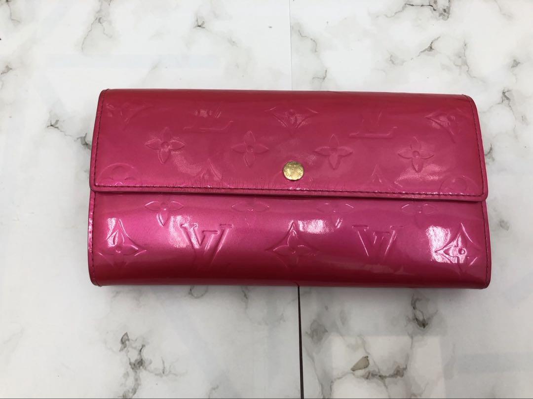 査定済⭐︎LOUIS VUITTON ヴィトン　長財布　ヴェルニ　ピンク