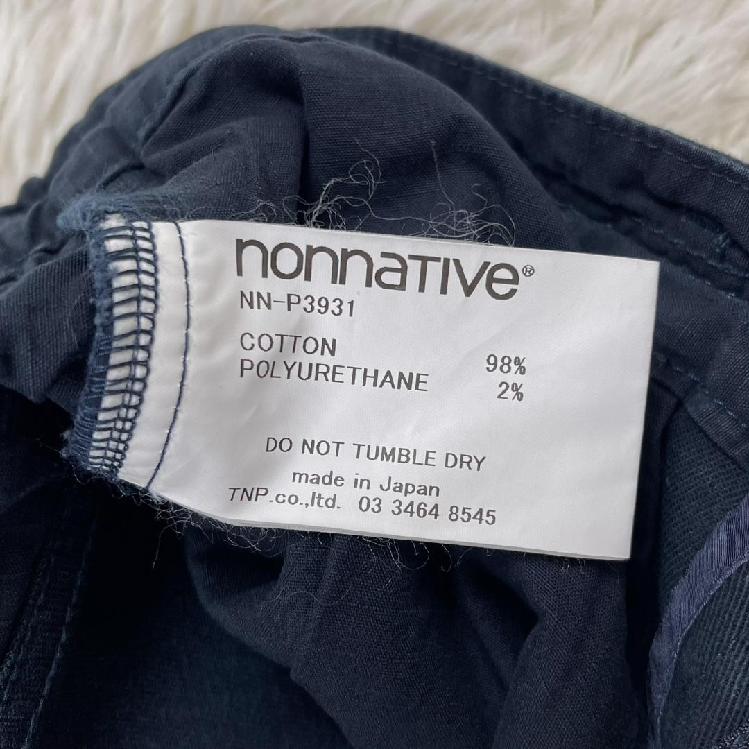 定価 22,800円☆nonnative／ノンネイティブ シューカット パンツ