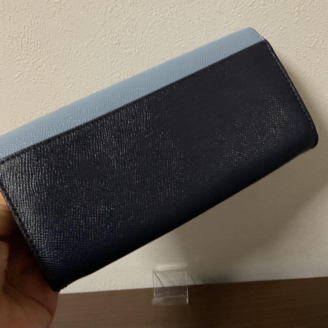 ☆開店セール☆新品未使用 美品 コーチ グレインレザー カラーブロック 長財布③