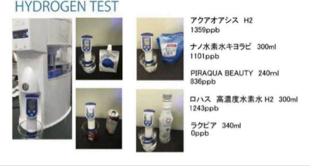 新品　アクアオアシス　H2 水素水生成器　水素水生成器　レッド　赤　送料無料