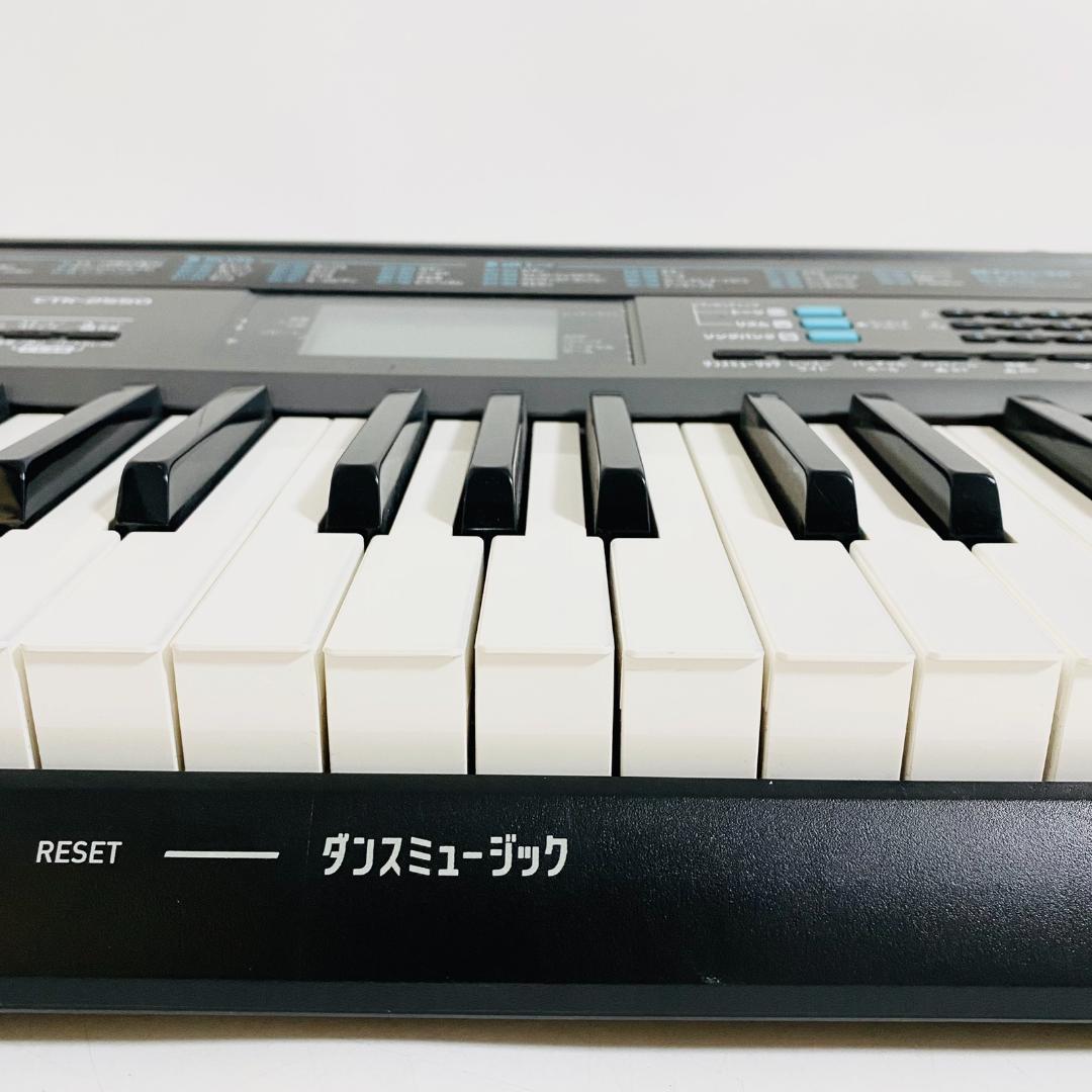 動作品！ CASIO カシオ 61鍵盤 電子キーボード CTK-2550