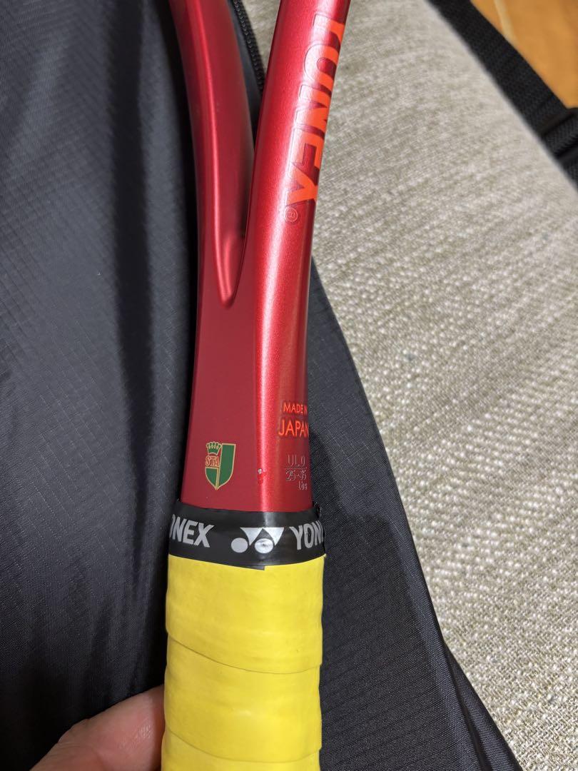 YONEX ジオブレイク70sケース付き　タンゴレッド