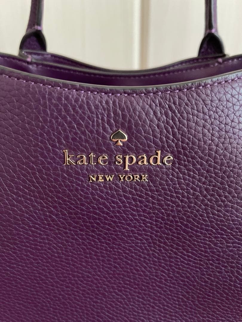 ケイトスペード ダンプリング スモール サッチェルパープル系新品未