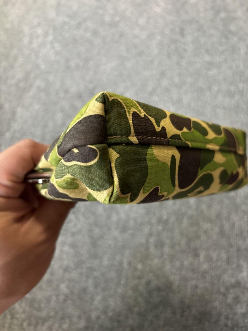 京都限定 永楽屋 BAPE camo がま口 財布 ベイプ ape エイプ