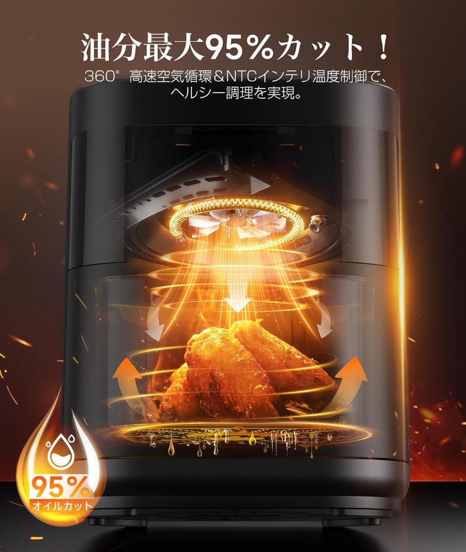 ノンフライヤー KB2299-3 1000W 約3L 新品、未使用品 ノンフライヤー KB2299-3 1000W 3L｜Yahoo!フリマ（旧PayPayフリマ）