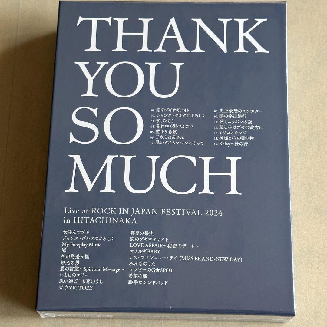 サザンオールスターズ　THANK YOU SO MUCH