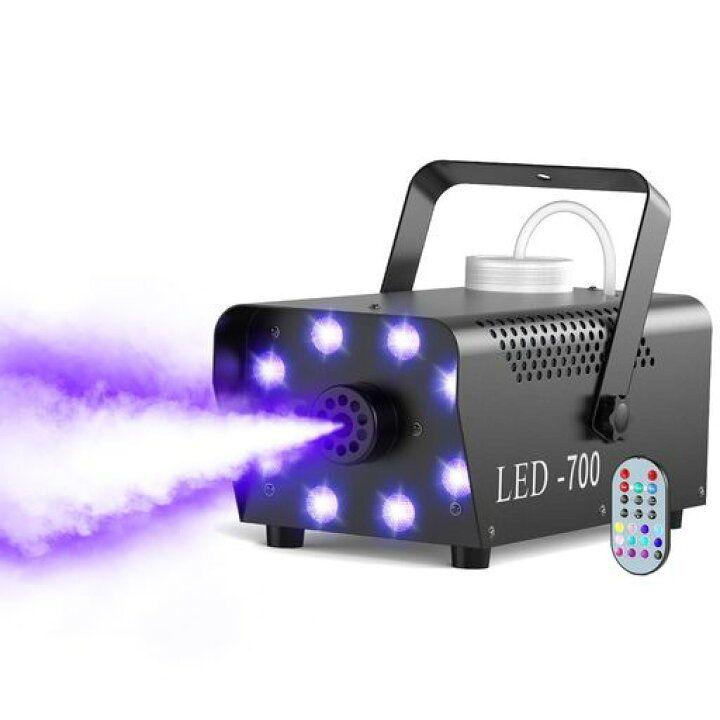 8LEDフォグマシン 700W + スモークリキッド